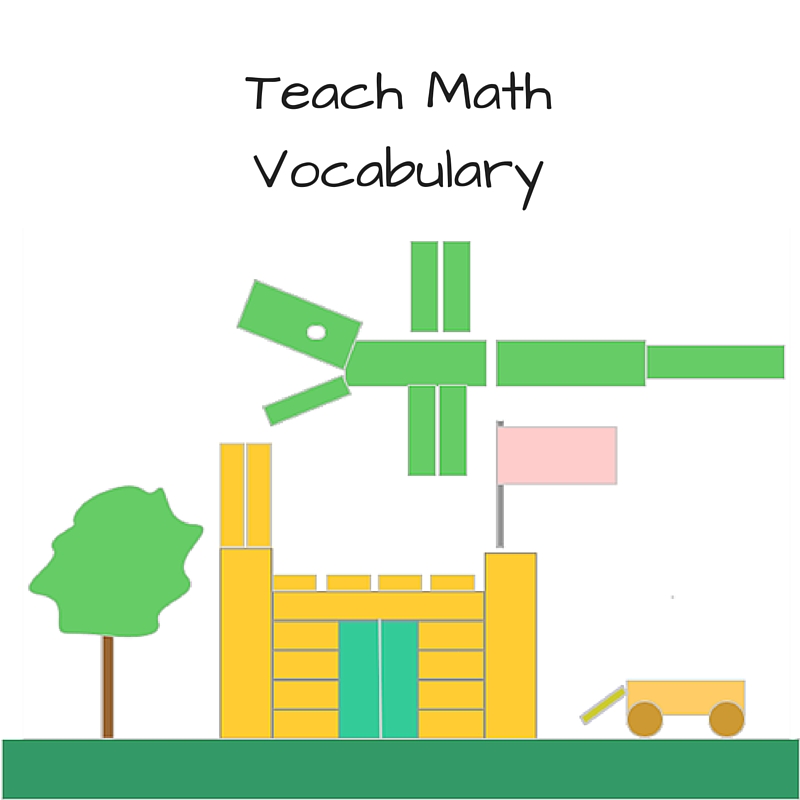 TEACH MATH VOCABULARY Kindergarten Lessons